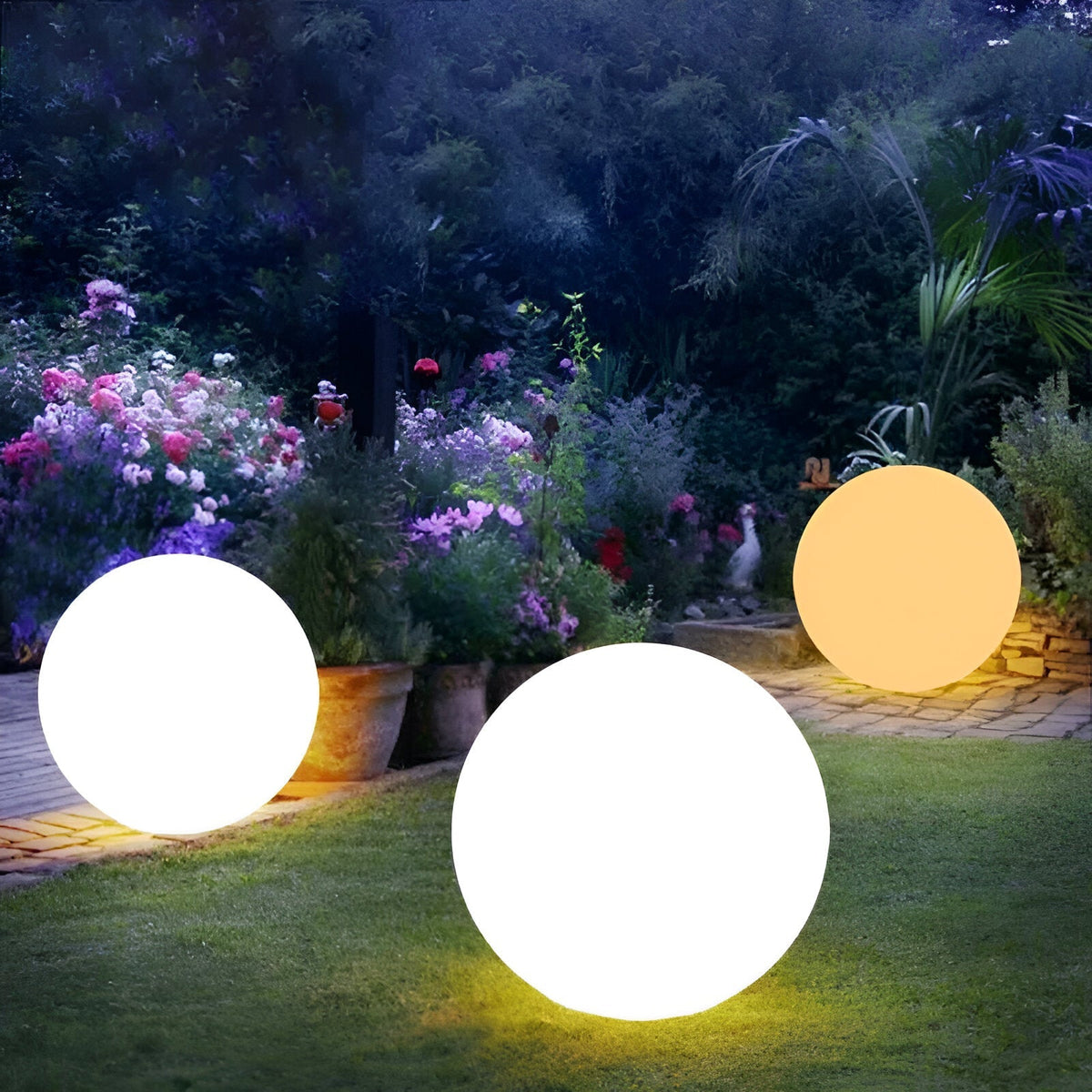 GlimmerSphere LED Buiten Decoratie – Kleurenwisselende, Waterdichte Zwevende Bollen | GlowOrbs