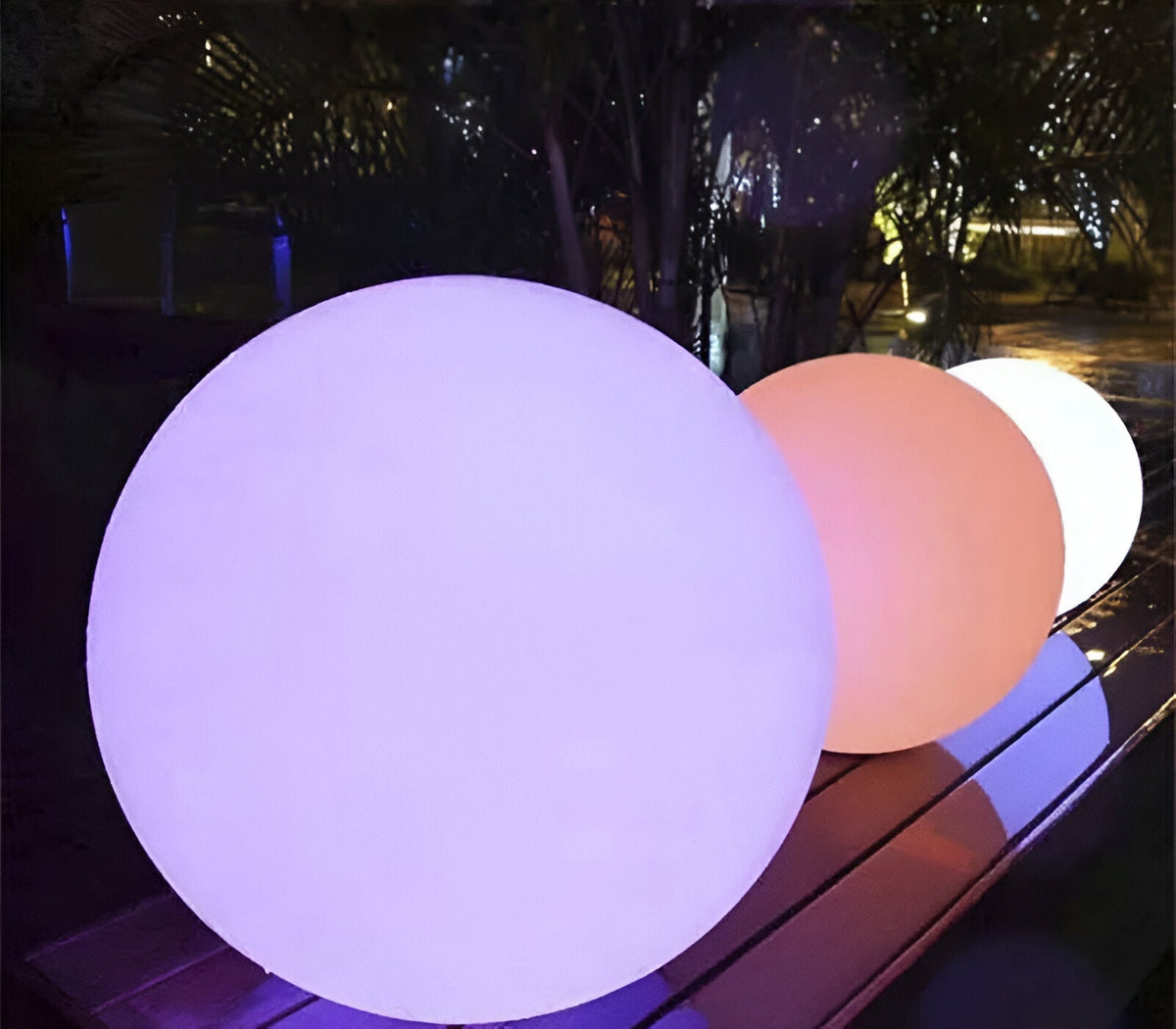 GlimmerSphere LED Buiten Decoratie – Kleurenwisselende, Waterdichte Zwevende Bollen | GlowOrbs