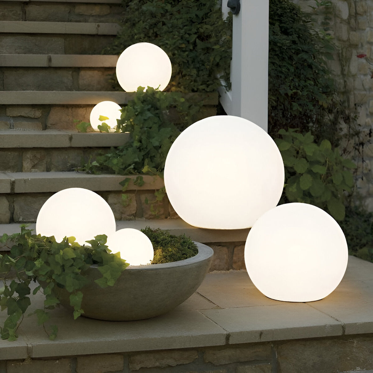 GlimmerSphere LED Buiten Decoratie – Kleurenwisselende, Waterdichte Zwevende Bollen | GlowOrbs
