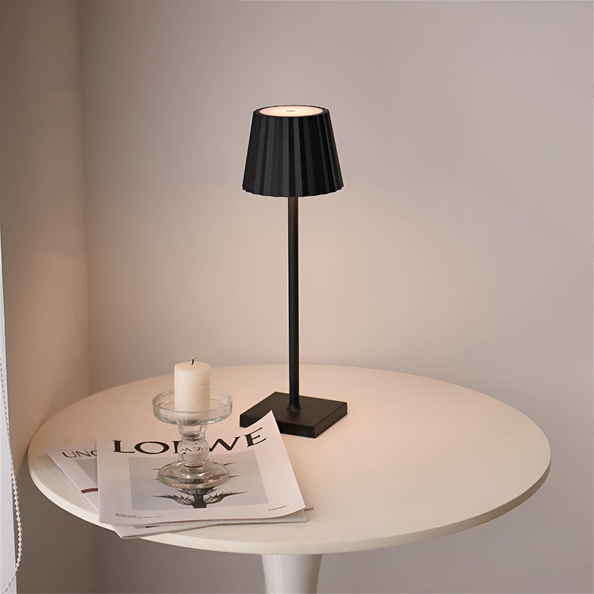 Touch Control & Trådløs Bordlampe | LumiTouch