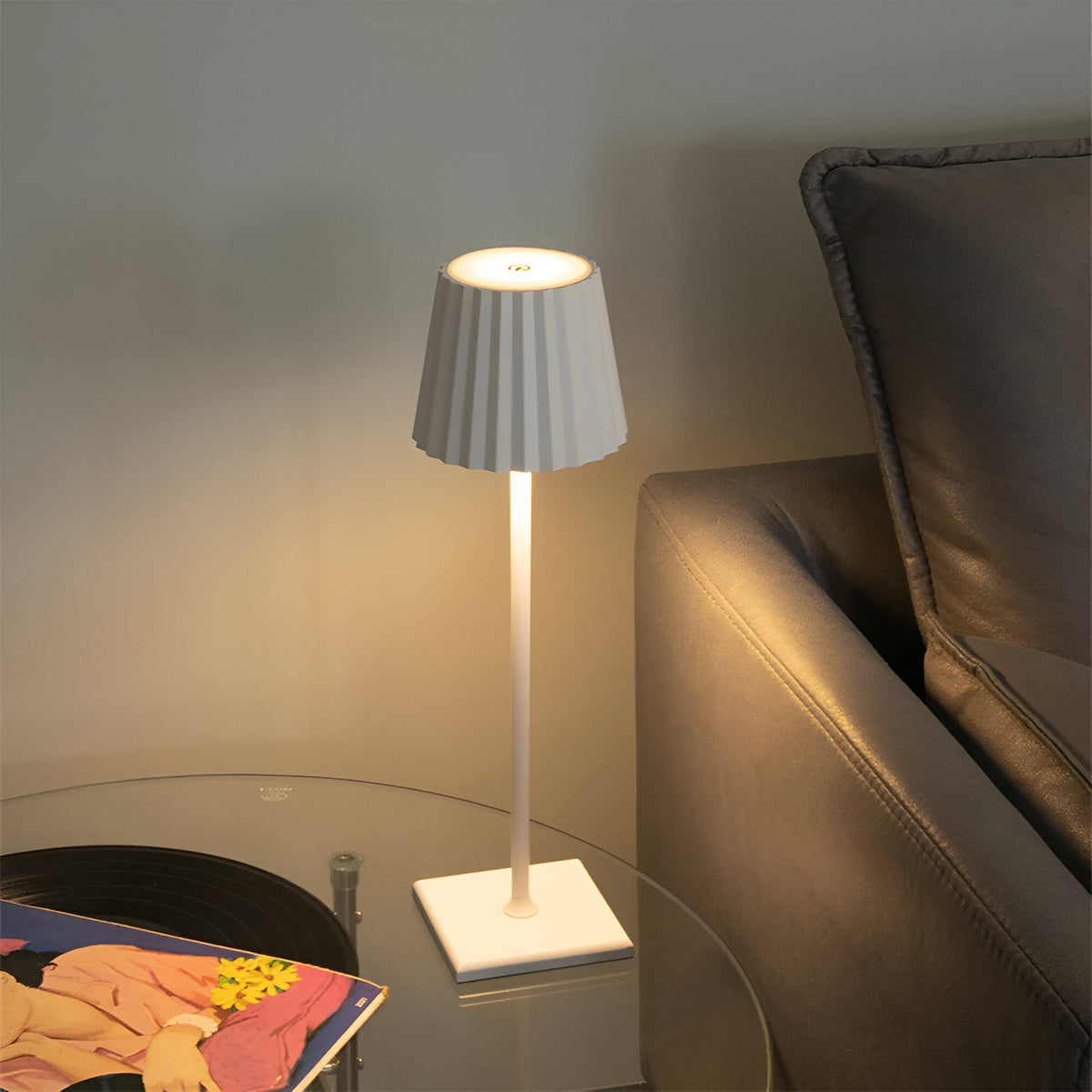 Touch Control & Trådløs Bordlampe | LumiTouch