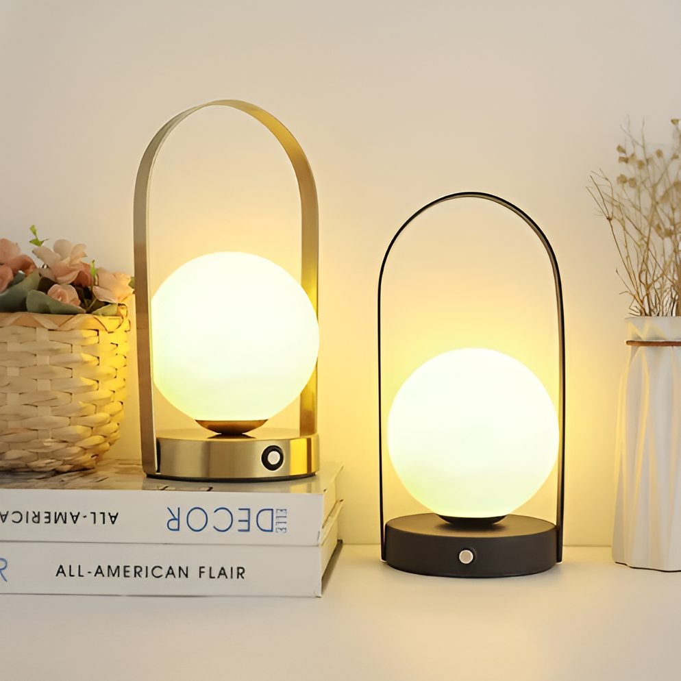 Trådløs Bordlampe af Høj Kvalitet | LuxeLite