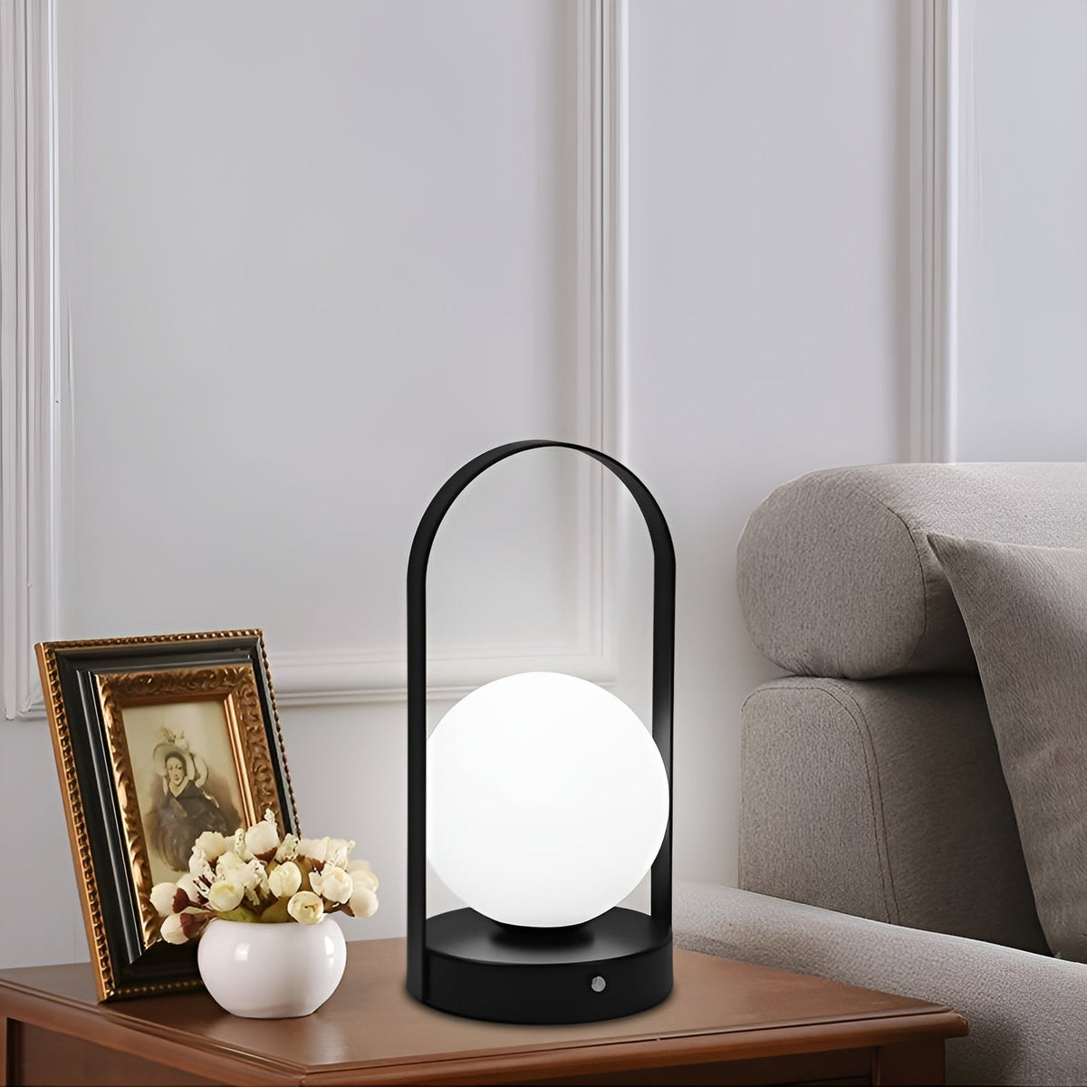 Trådløs Bordlampe af Høj Kvalitet | LuxeLite