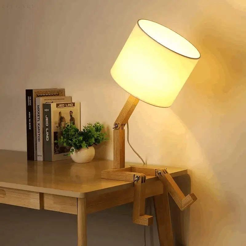 Unik & Humanoid Stil Skrivebordslampe | HumanLite