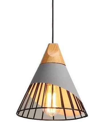Moderne Træ og Metal Hængelampe | UrbanWood