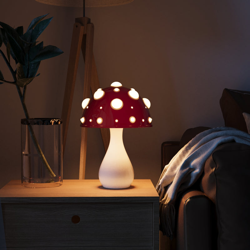 Elegant & Unik Bordlampe | ShroomShine