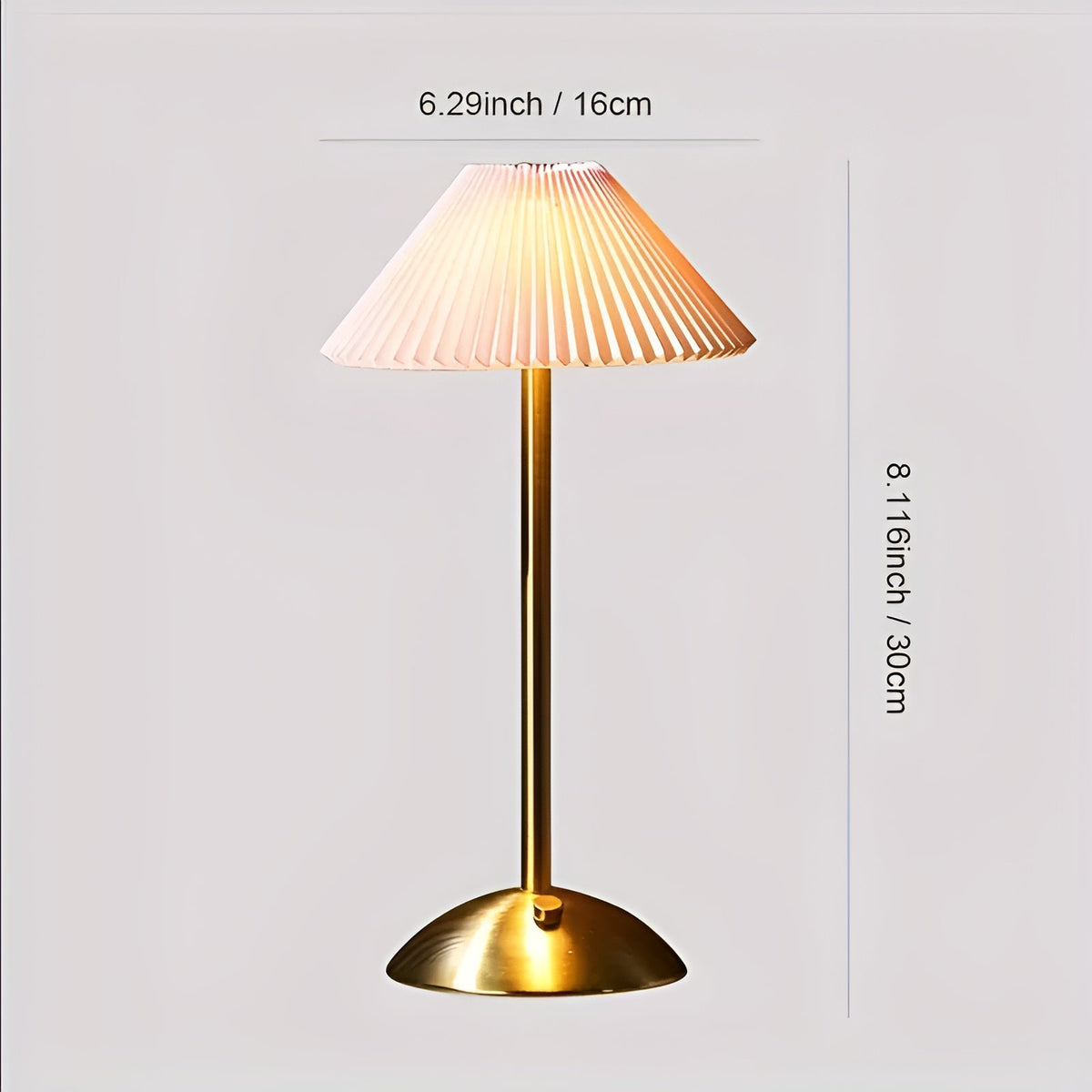 Trådløs Elegant Bordlampe – Stilren og Funktionel | ElegantGlow