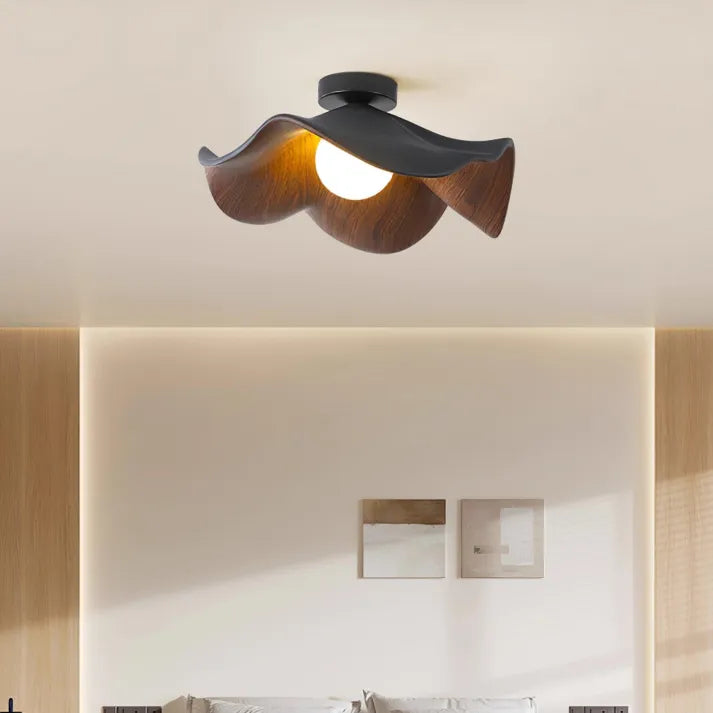 Unik Loftlampe i Naturmaterialer | NatureLume