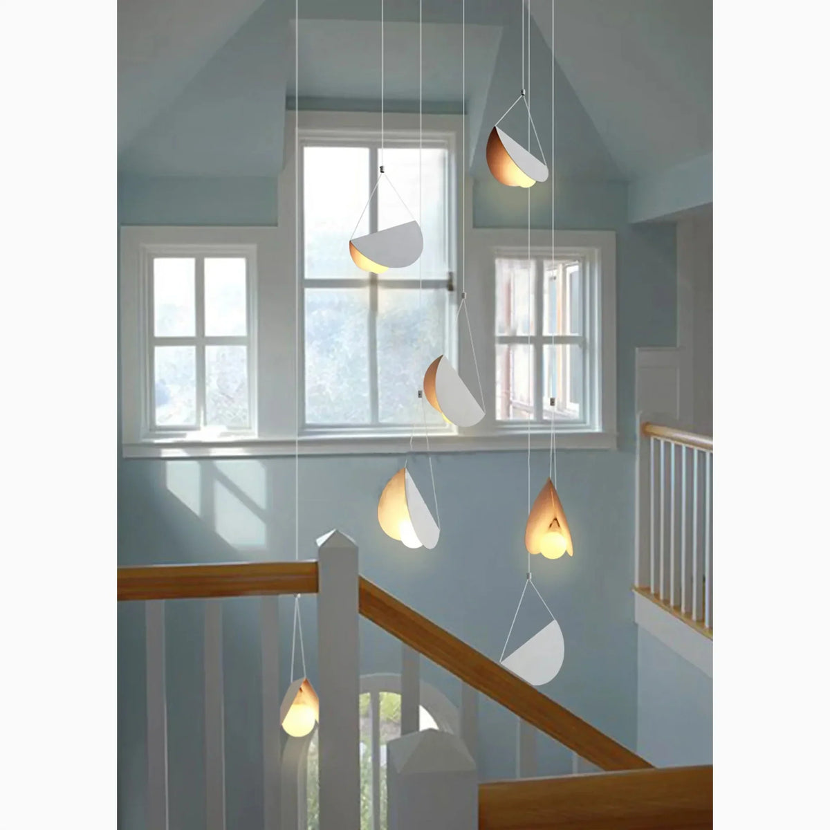LuxeTone - Stilfuld Pastelfarvet Plafondlampe