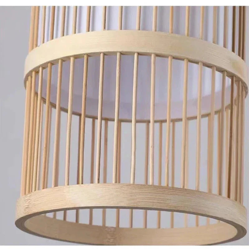 Japansk Design Kroonluchter i Bambus