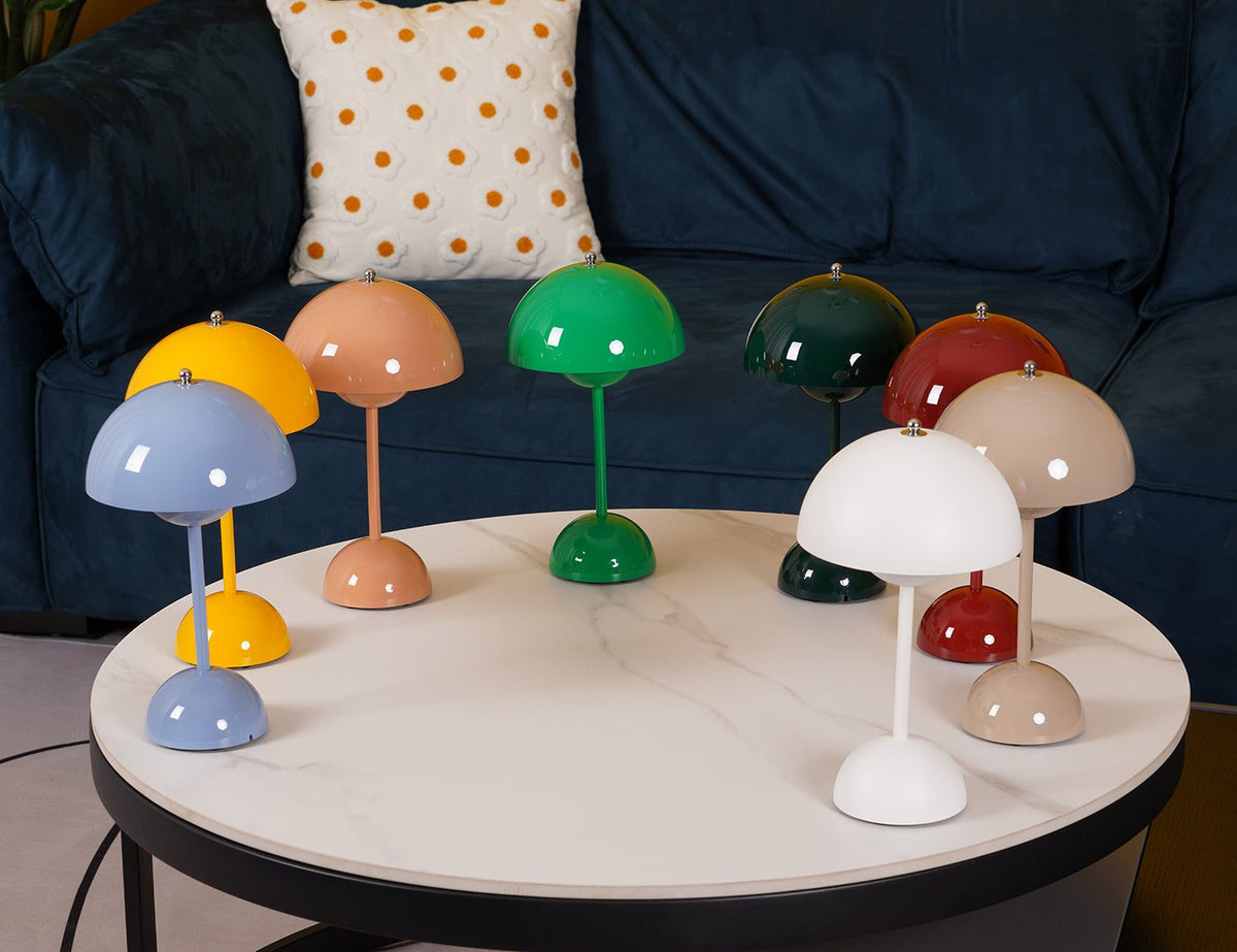 Retro Trådløs Bordlampe – Dæmpbar og Stilfuld | RetroTouch