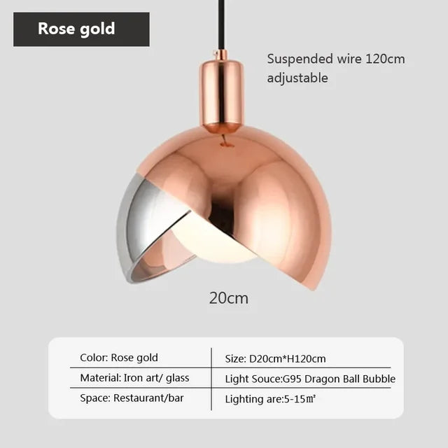 Moderne Pendellampe | IronGlow