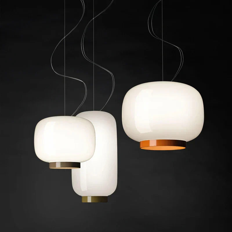 Stilfuld Glas Loftlampe | NordicGlow