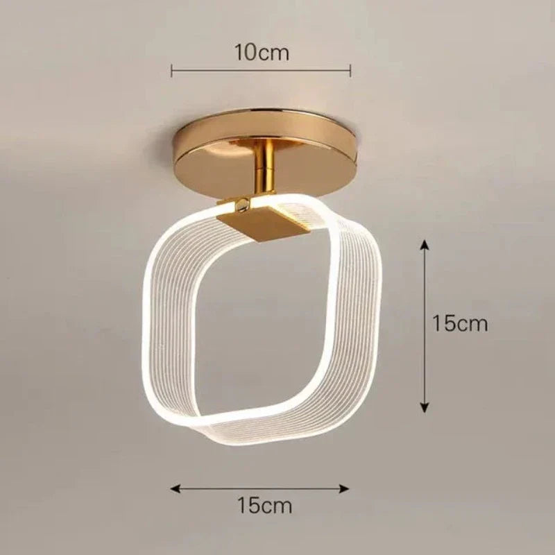 Slank LED Loftlampe | SlimLume