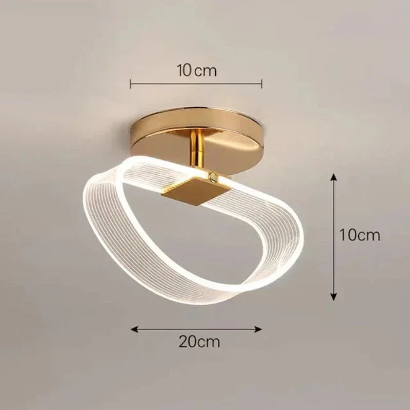 Slank LED Loftlampe | SlimLume