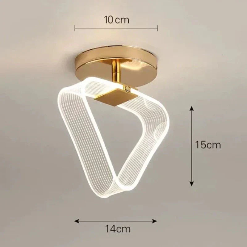 Slank LED Loftlampe | SlimLume