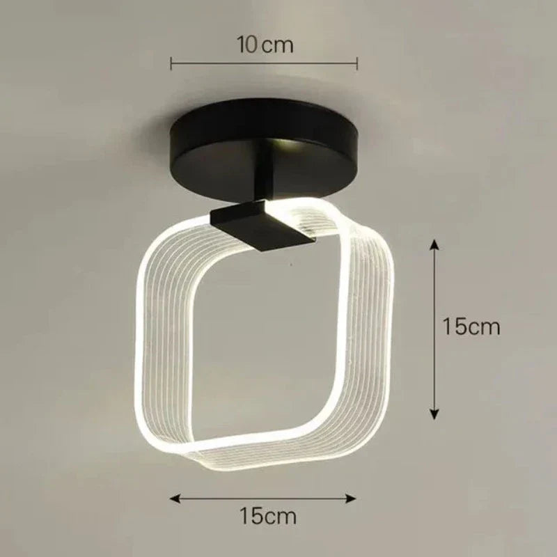 Slank LED Loftlampe | SlimLume