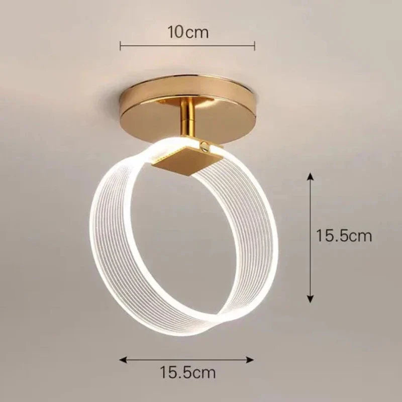 Slank LED Loftlampe | SlimLume