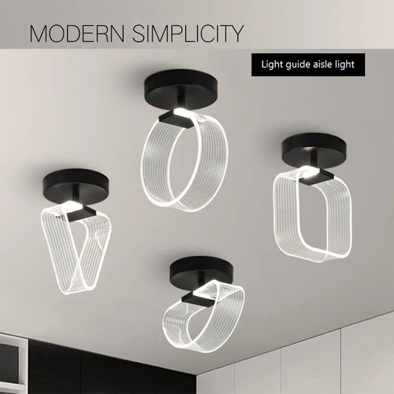 Slank LED Loftlampe | SlimLume