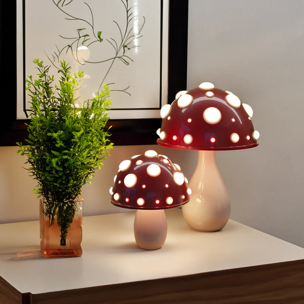 Elegant & Unik Bordlampe | ShroomShine
