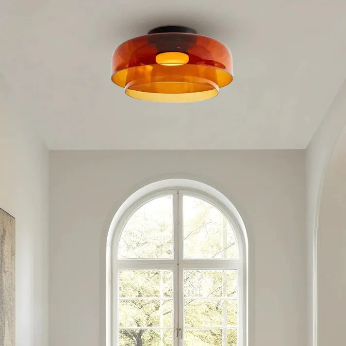 GlassLume - Eksklusiv Middelalderlig Loftslampe