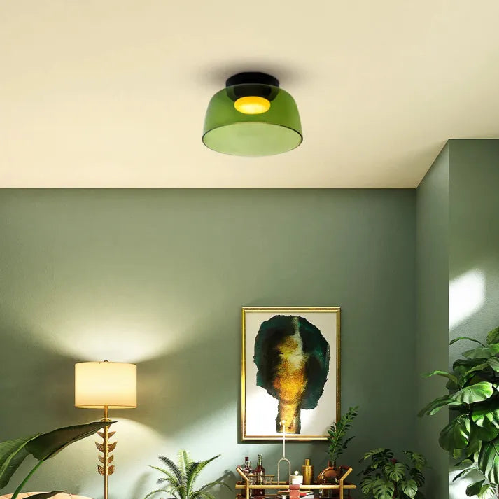 GlassLume - Eksklusiv Middelalderlig Loftslampe