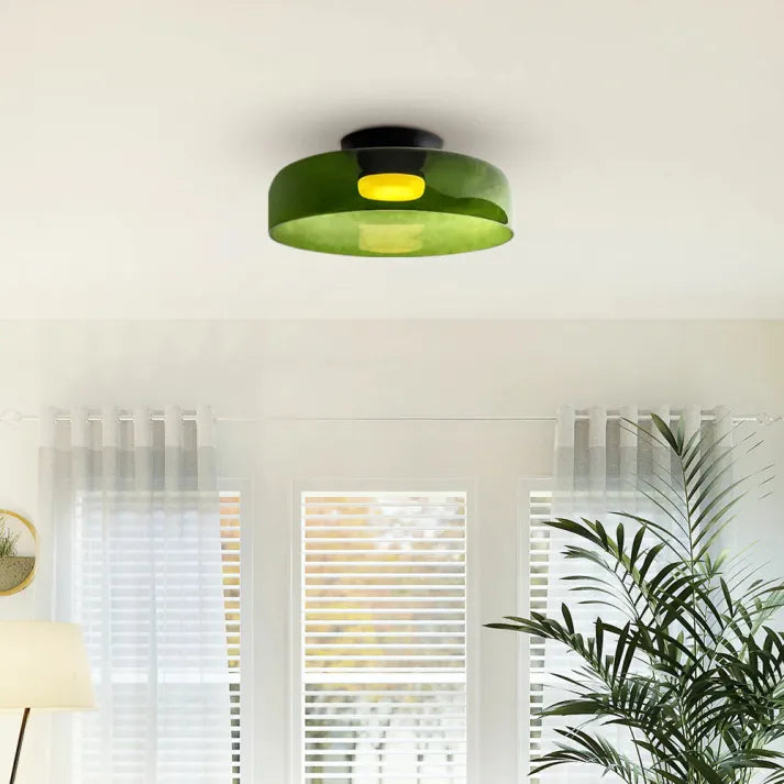 GlassLume - Eksklusiv Middelalderlig Loftslampe