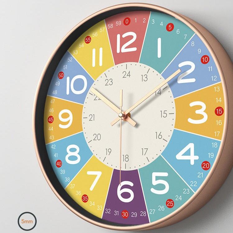 Lydløs Vægur til Børneværelset | QuietClock