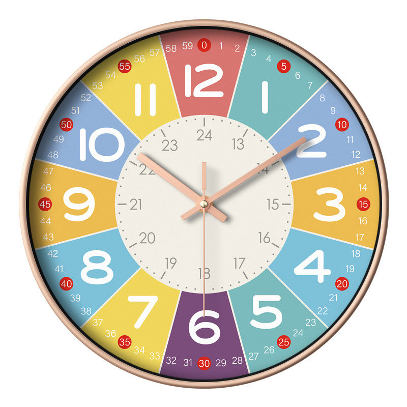 Lydløs Vægur til Børneværelset | QuietClock