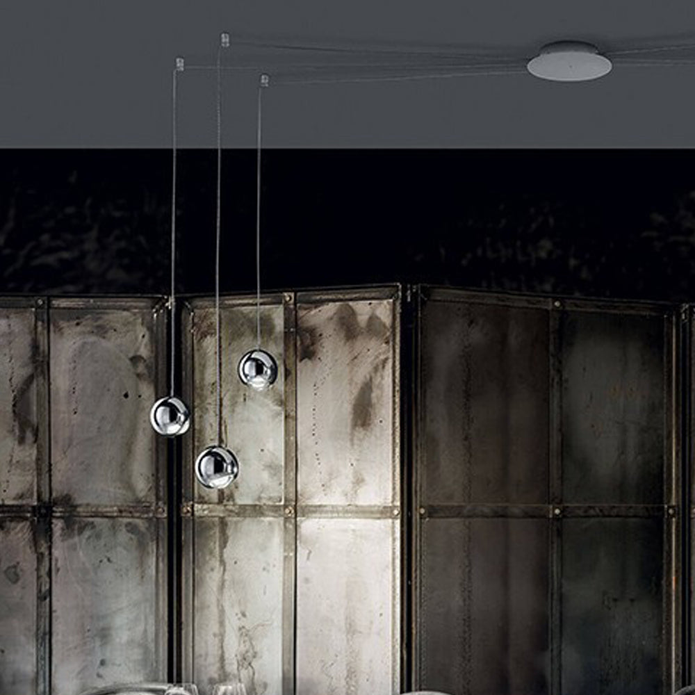 Reflekterende Moderne Design Pendellampe | MirrorSphere