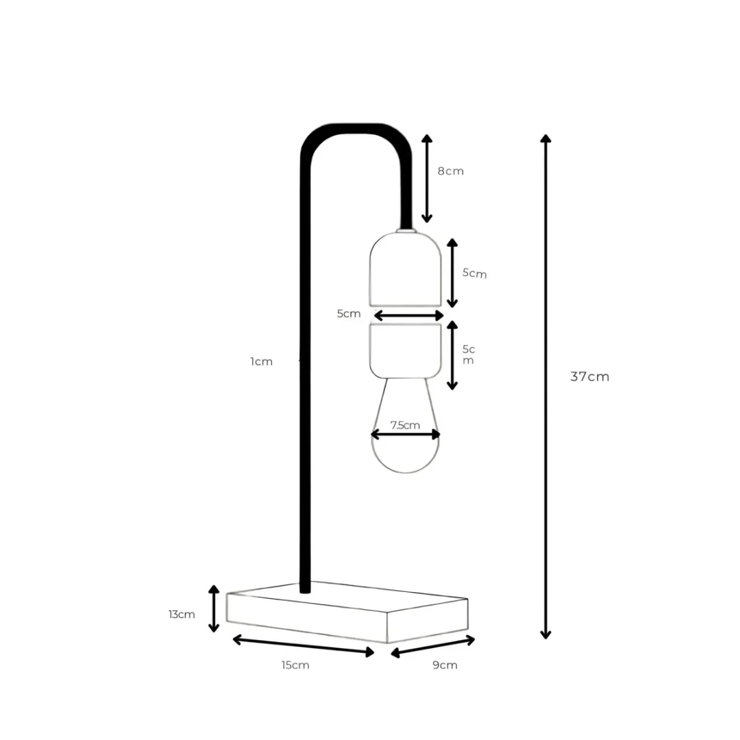 Bordlampe – Innovativ og Funktionel | ChargeLight