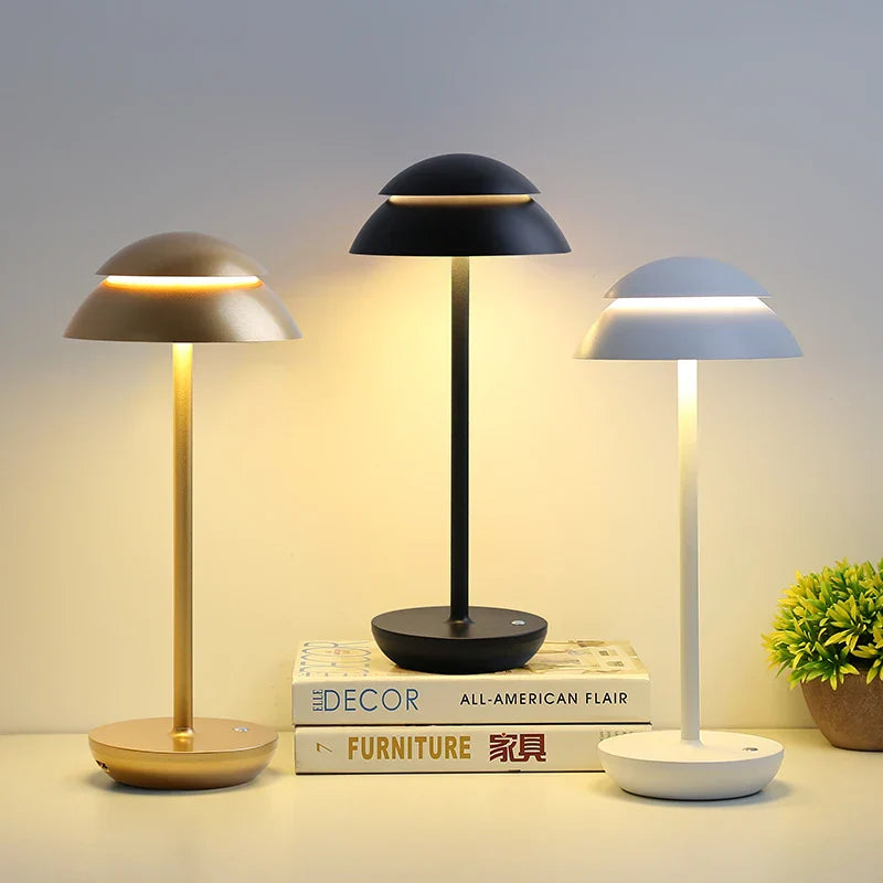 Genopladelig Bordlampe | PowerLuxe