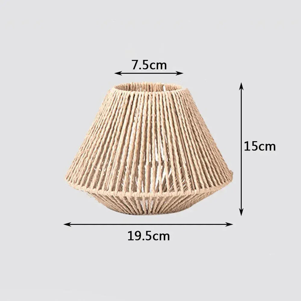 Rustik Rotan Hængelampe | NaturaWeave
