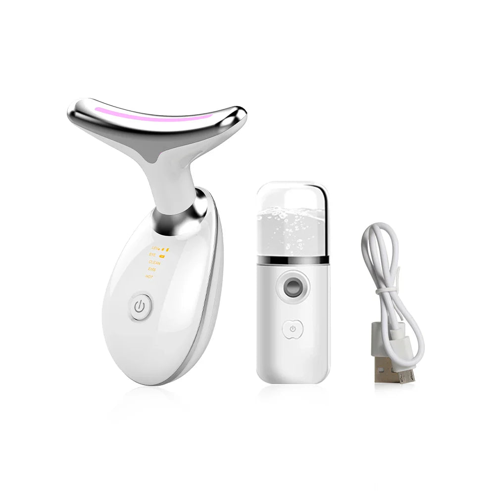 Variant image for EMS Ansigt- og Nakke Løftemassager med LED-Terapi til Hudpleje-2