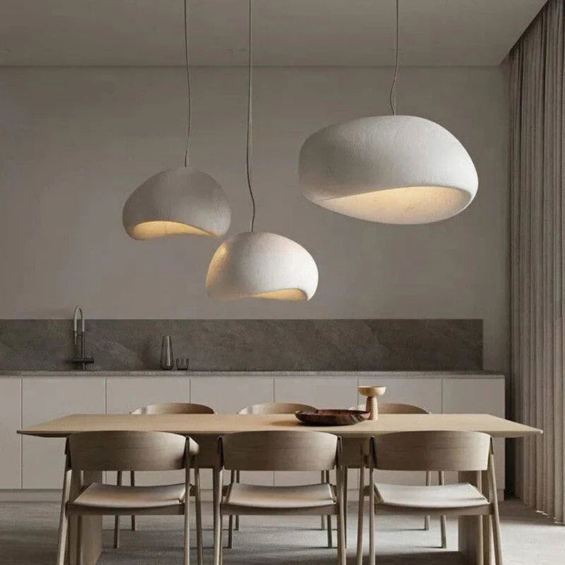 Wabi Sabi Pendellampe - Moderne Loftkrystal Lysekrone