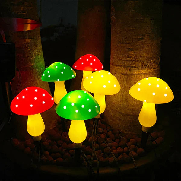 Moderne & Elegante Solcelle Svampe Lamper | SolarMushroom
