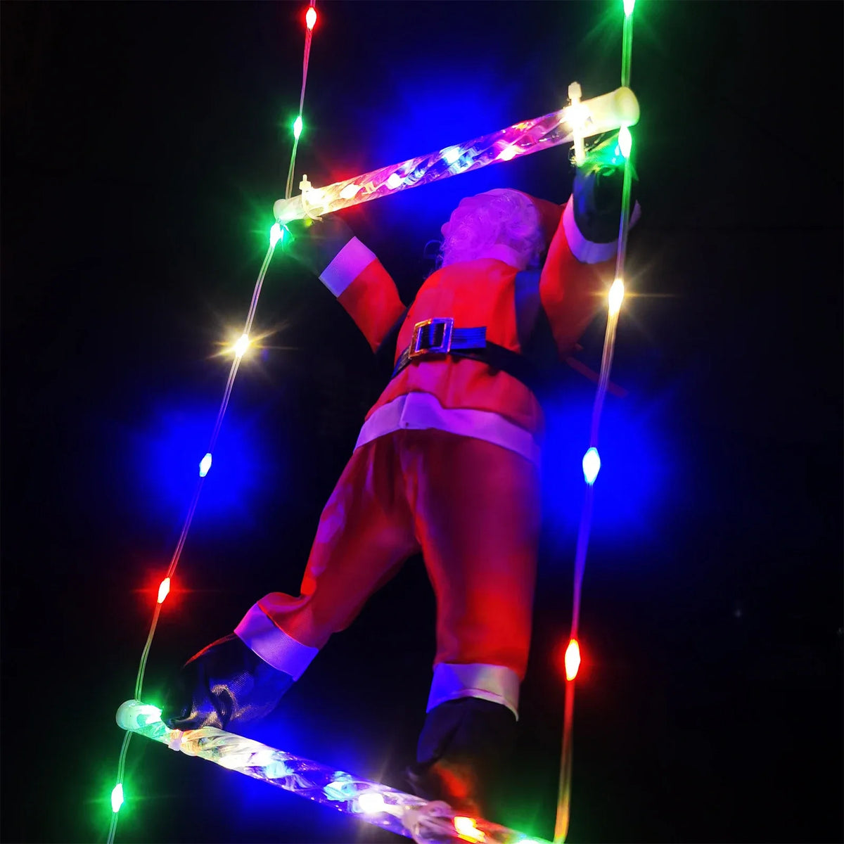 Juleguirlande med Julemand LED | SantaGarland