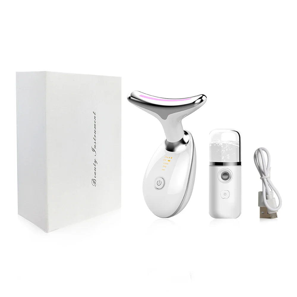 Variant image for EMS Ansigt- og Nakke Løftemassager med LED-Terapi til Hudpleje-3
