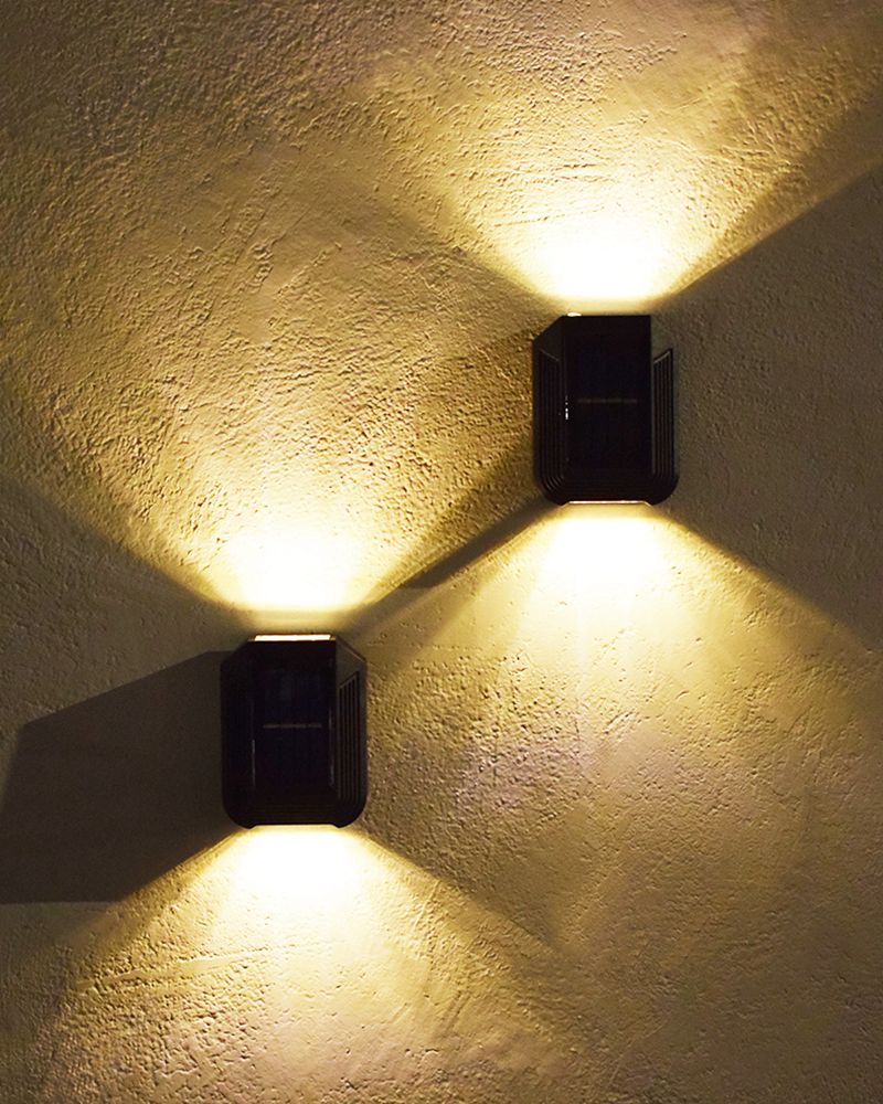Solcellelampe Udendørs Væglampe | LuxeGlow-6