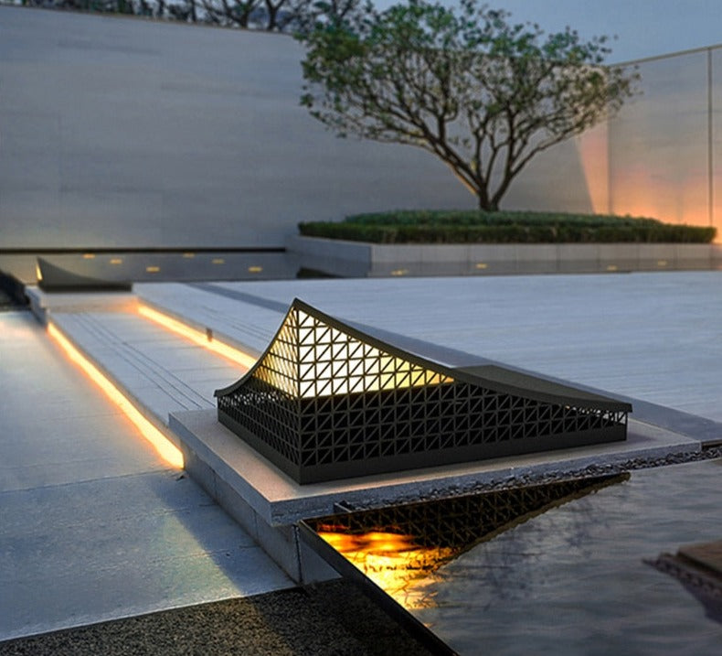 Moderne Solarlampe med Smart Sensor | LuxeGlow-1