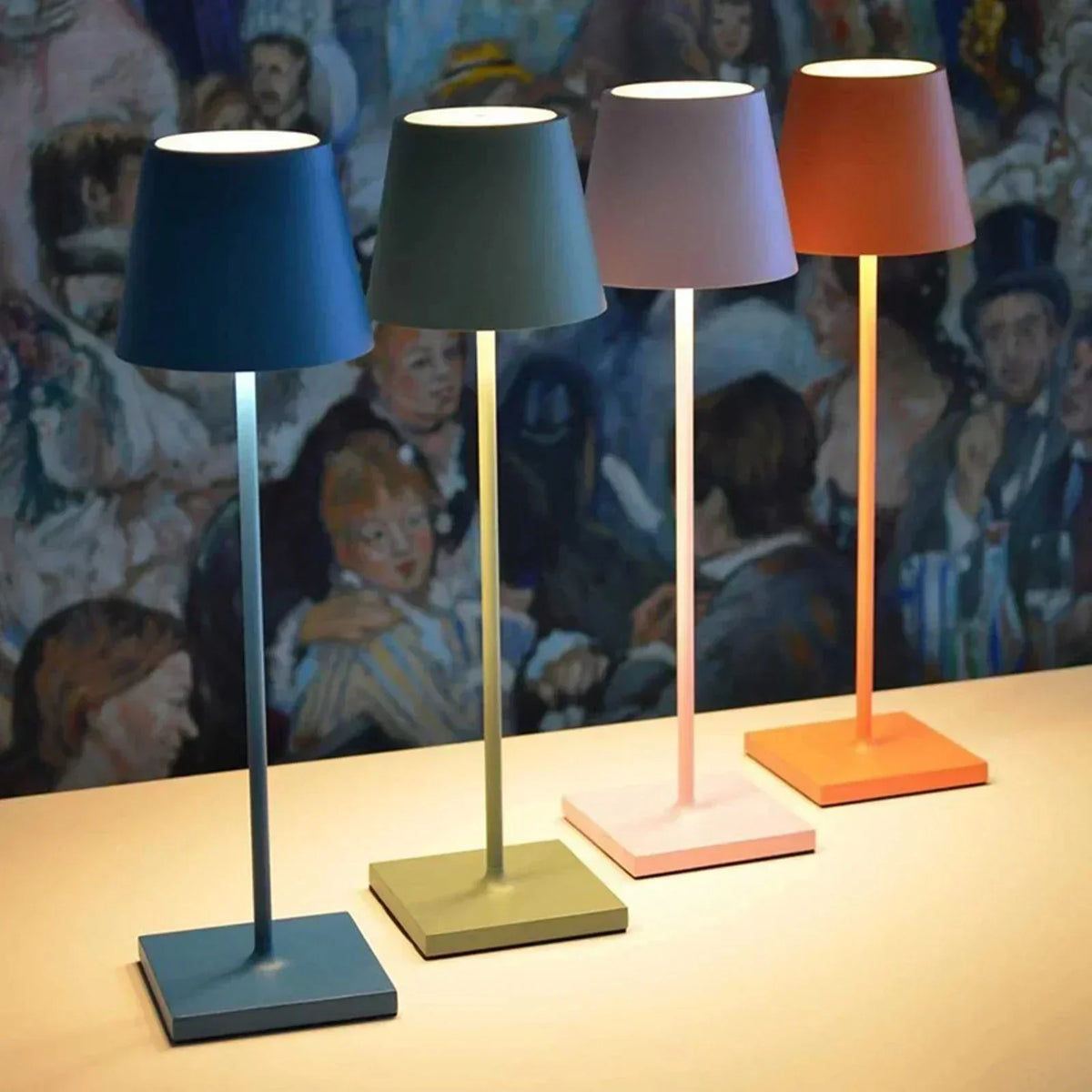 Luksus Trådløs Bordlampe | GlimmerLite