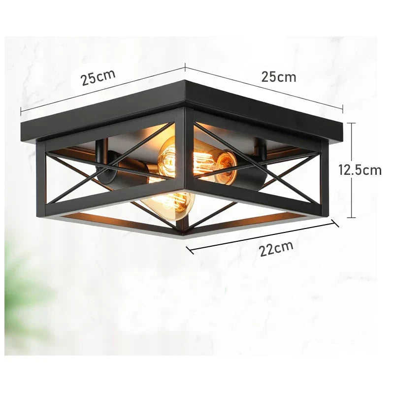 Moderne Gitter Loftlampe | GridLight