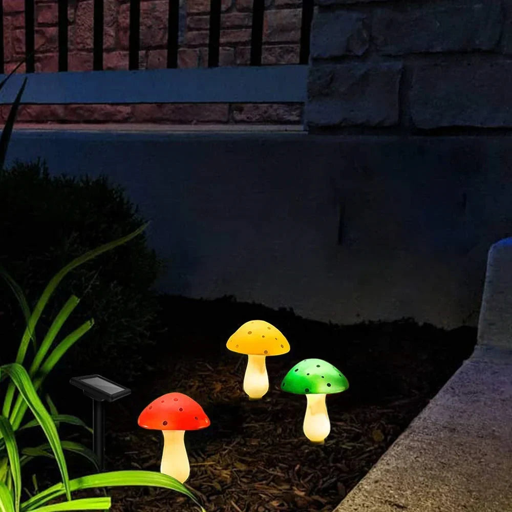 Moderne & Elegante Solcelle Svampe Lamper | SolarMushroom