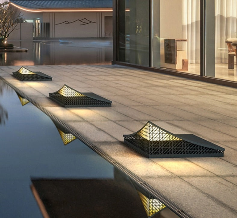 Moderne Solarlampe med Smart Sensor | LuxeGlow-6