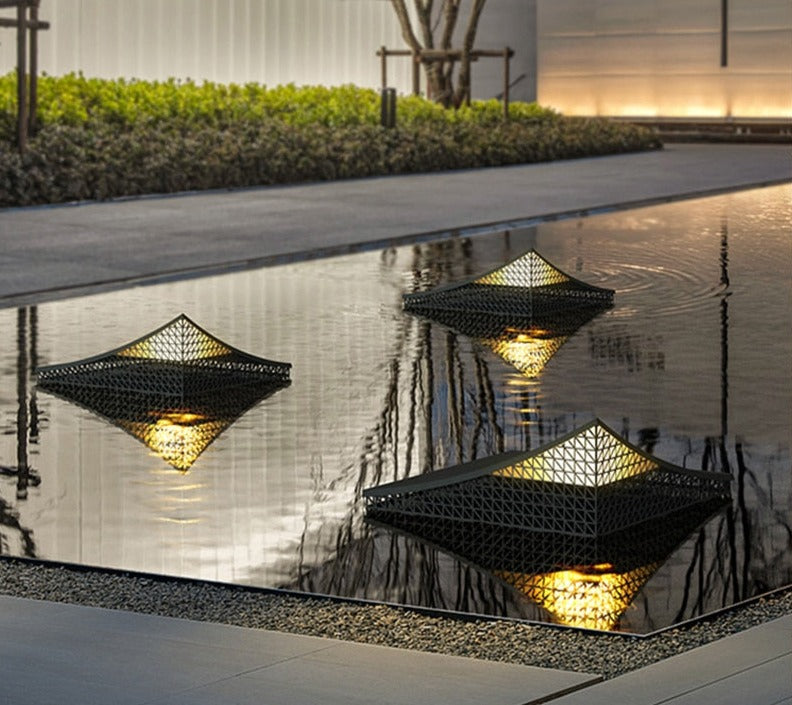 Moderne Solarlampe med Smart Sensor | LuxeGlow-5
