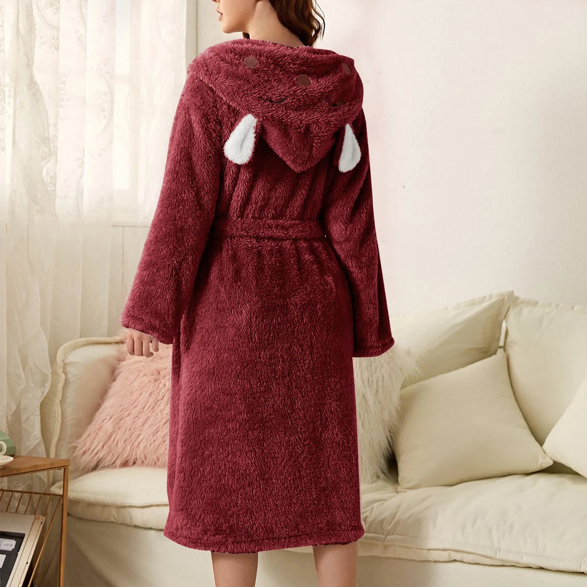 Varmt Peignoir i Flonel | LuxeFlannel