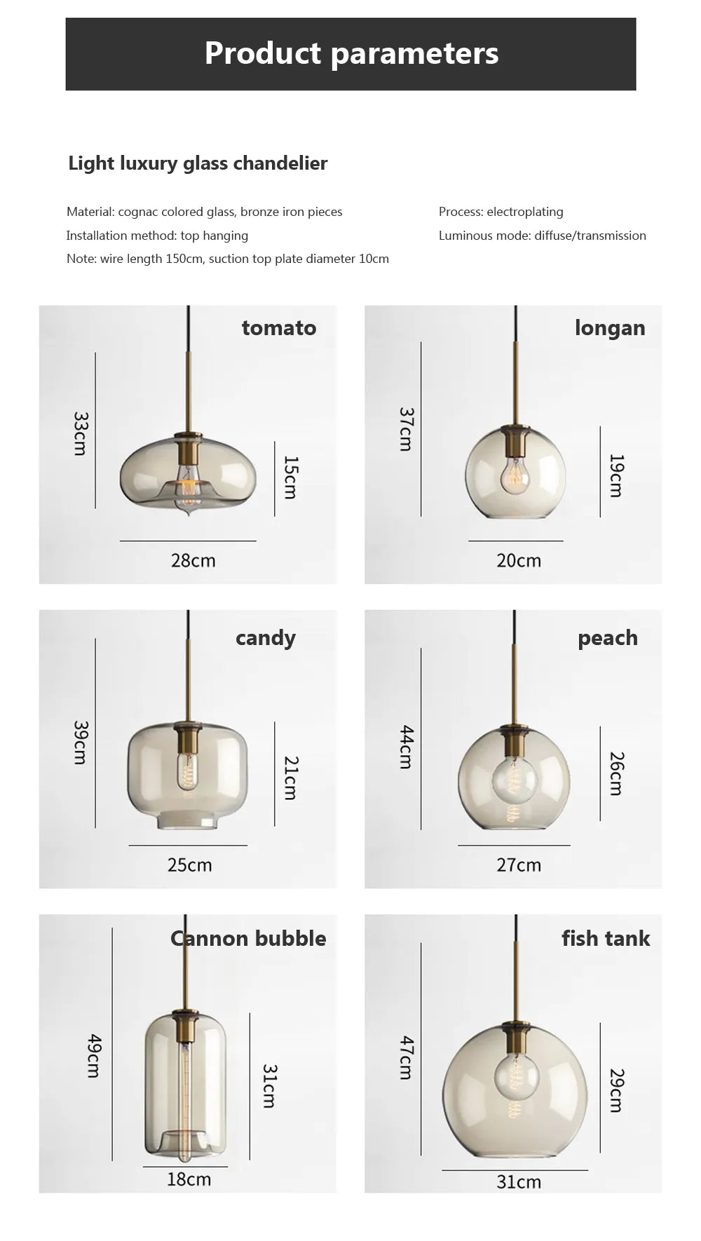 NordicGlow Industrial LED Pendel Lampe