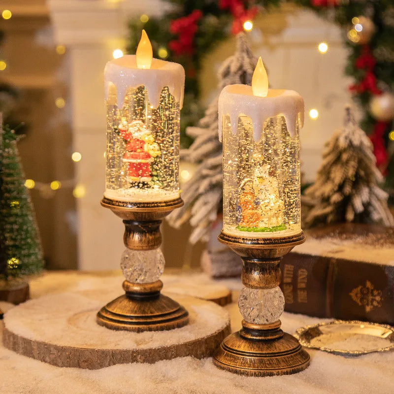 Elektroniske Julelys med Stearinlyseffekt | CandleGlow
