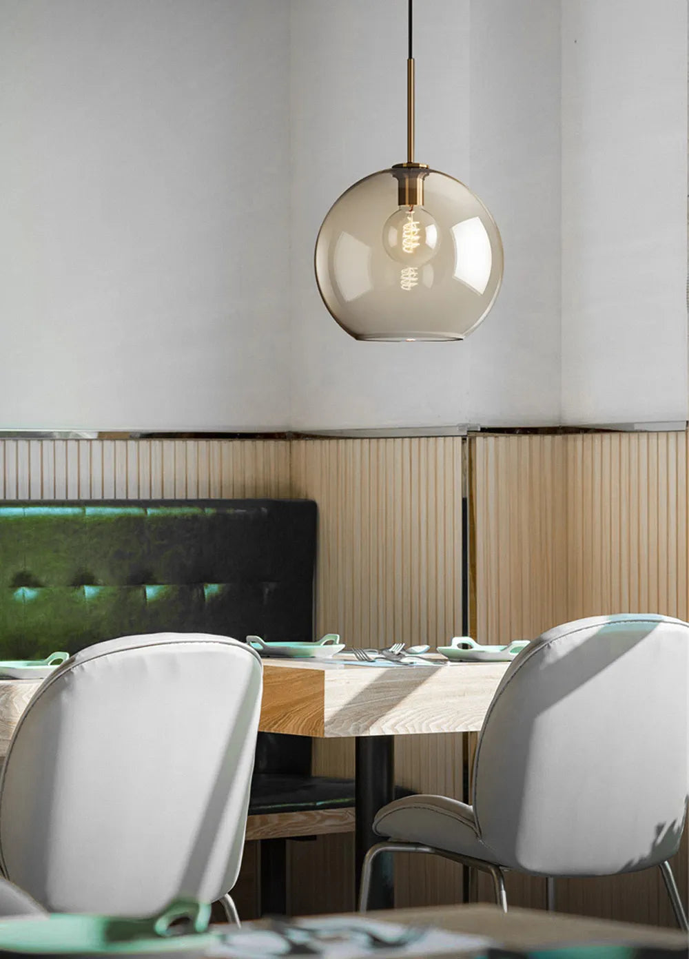 NordicGlow Industrial LED Pendel Lampe