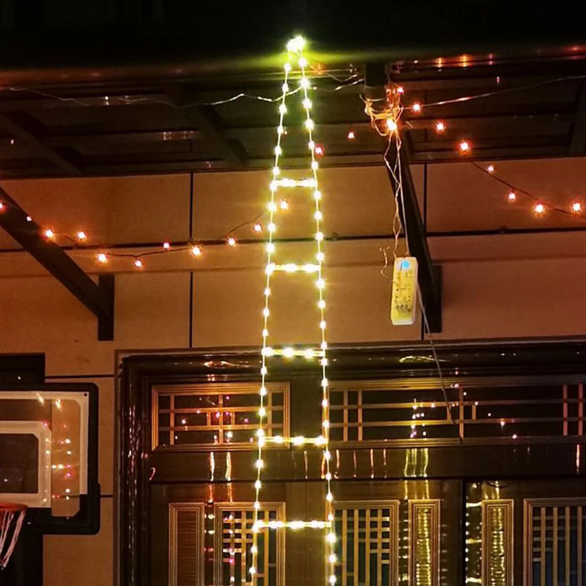 Juleguirlande med Julemand LED | SantaGarland
